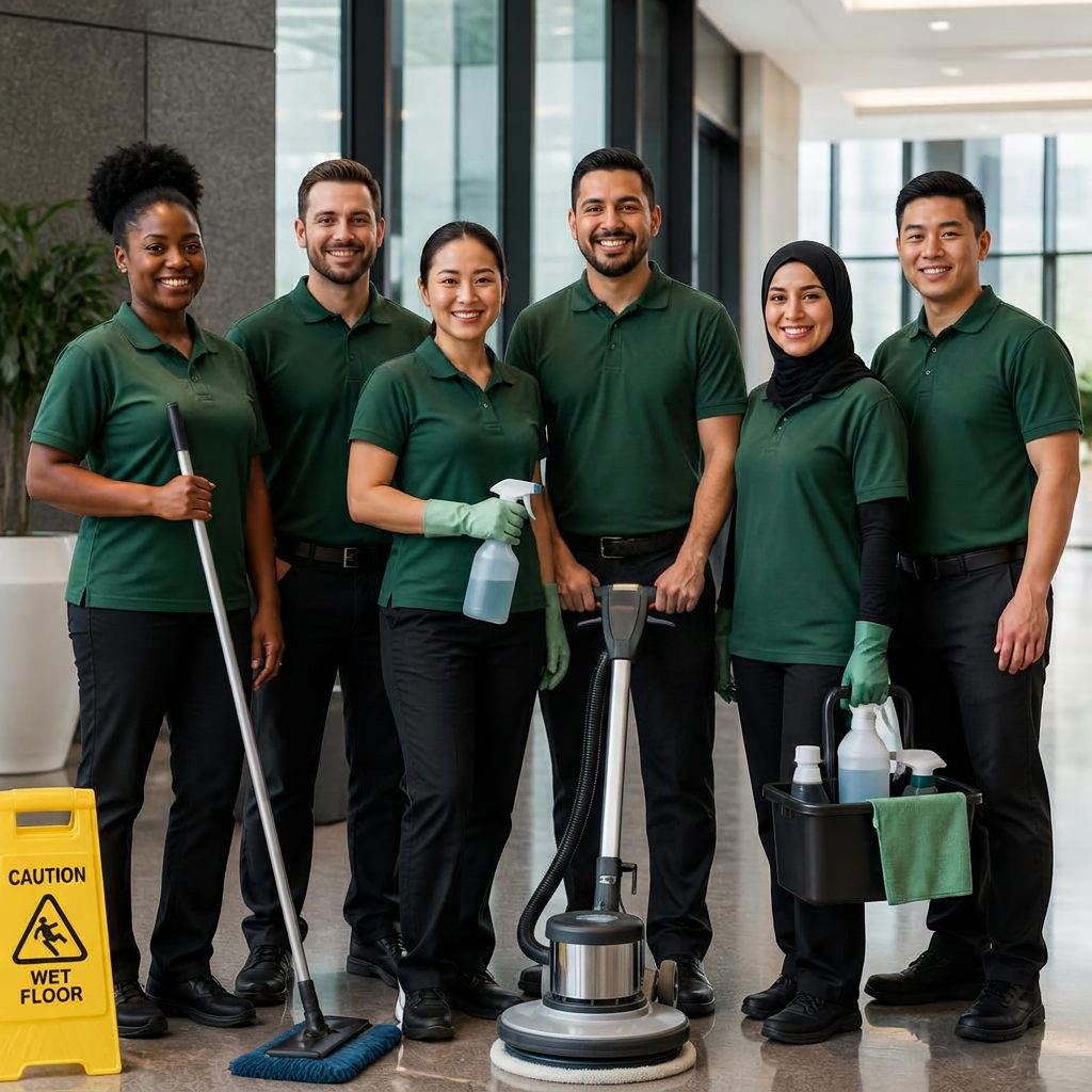 EcoShine cleaning team